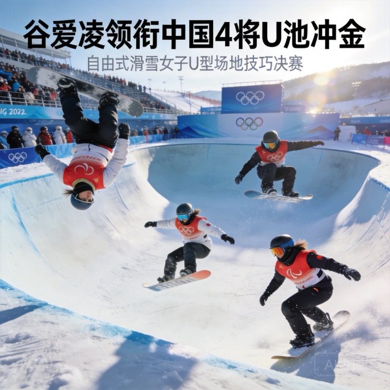陪看谷爱凌领衔中国4将U池冲金-中商网-做国内商业门户第一平台