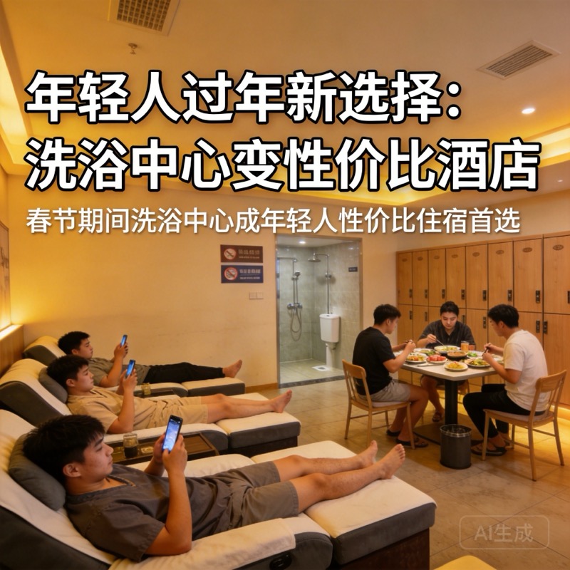 年轻人过年把洗浴中心玩成性价比酒店-中商网-做国内商业门户第一平台 年轻人过年把洗浴中心玩成性价比酒店-中商网-做国内商业门户第一平台