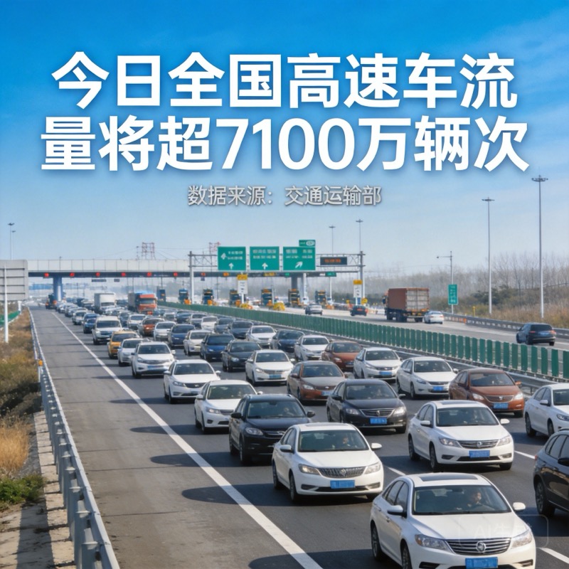 今日全国高速车流量将超7100万辆次-中商网-做国内商业门户第一平台 今日全国高速车流量将超7100万辆次-中商网-做国内商业门户第一平台