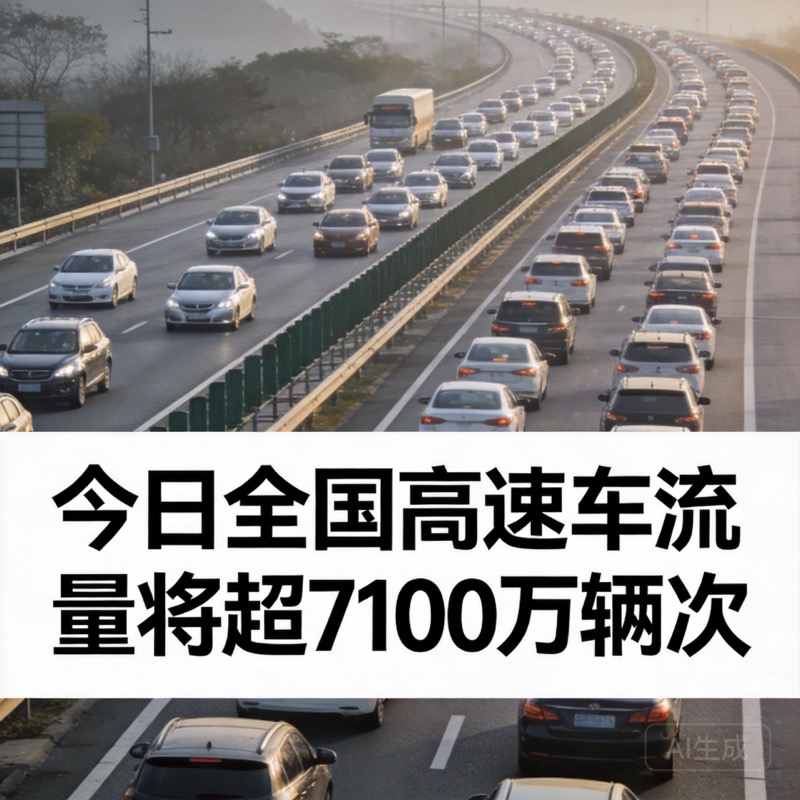 今日全国高速车流量将超7100万辆次-中商网-做国内商业门户第一平台 今日全国高速车流量将超7100万辆次-中商网-做国内商业门户第一平台