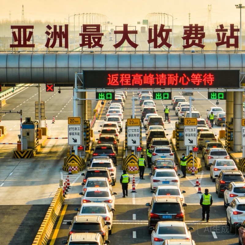 “亚洲最大收费站”出口全开迎返程潮-中商网-做国内商业门户第一平台 “亚洲最大收费站”出口全开迎返程潮-中商网-做国内商业门户第一平台