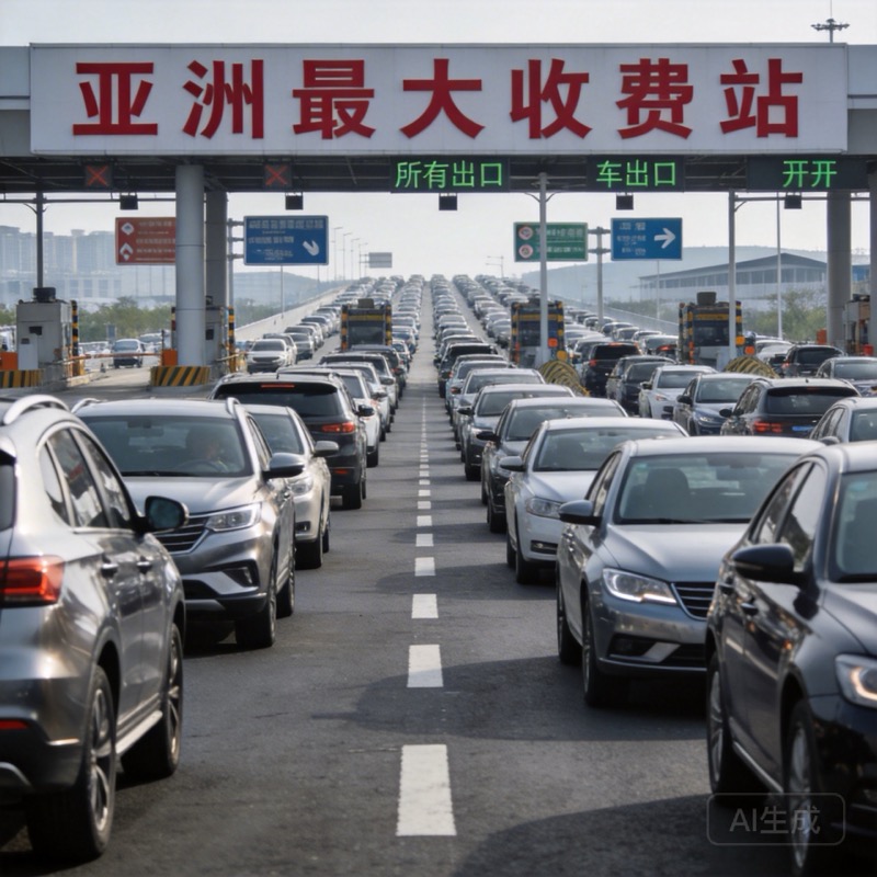 “亚洲最大收费站”出口全开迎返程潮-中商网-做国内商业门户第一平台 “亚洲最大收费站”出口全开迎返程潮-中商网-做国内商业门户第一平台