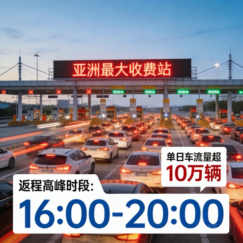 “亚洲最大收费站”出口全开迎返程潮-中商网-做国内商业门户第一平台 “亚洲最大收费站”出口全开迎返程潮-中商网-做国内商业门户第一平台