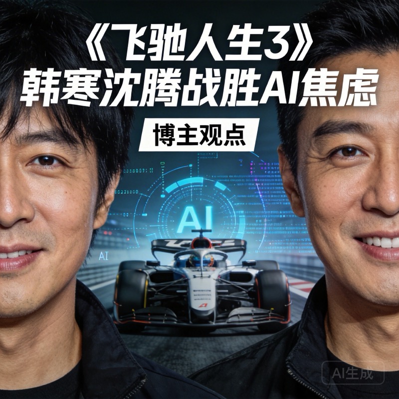 博主:《飞驰人生3》韩寒沈腾战胜AI焦虑-中商网-做国内商业门户第一平台 博主:《飞驰人生3》韩寒沈腾战胜AI焦虑-中商网-做国内商业门户第一平台