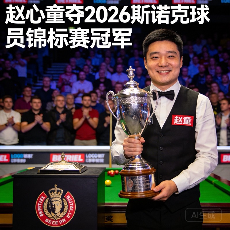 赵心童夺2026斯诺克球员锦标赛冠军-中商网-做国内商业门户第一平台 赵心童夺2026斯诺克球员锦标赛冠军-中商网-做国内商业门户第一平台