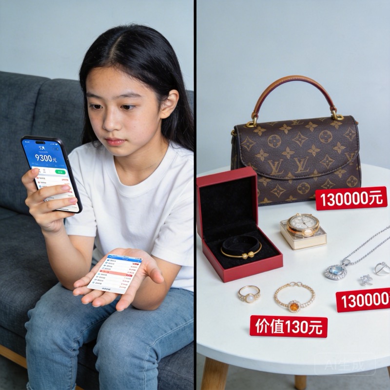 女孩为换手机9300元卖妈妈13万奢侈品-中商网-做国内商业门户第一平台 女孩为换手机9300元卖妈妈13万奢侈品-中商网-做国内商业门户第一平台