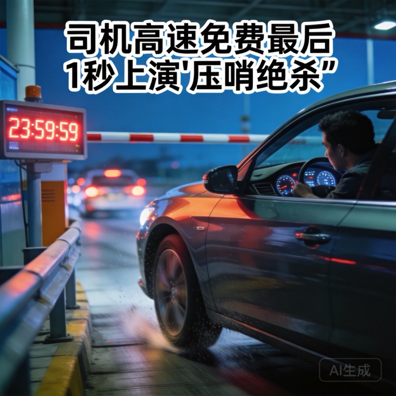 司机高速免费最后1秒上演“压哨绝杀”-中商网-做国内商业门户第一平台 司机高速免费最后1秒上演“压哨绝杀”-中商网-做国内商业门户第一平台