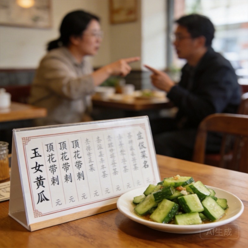 餐厅给黄瓜起菜名被指低俗-中商网-做国内商业门户第一平台 餐厅给黄瓜起菜名被指低俗-中商网-做国内商业门户第一平台
