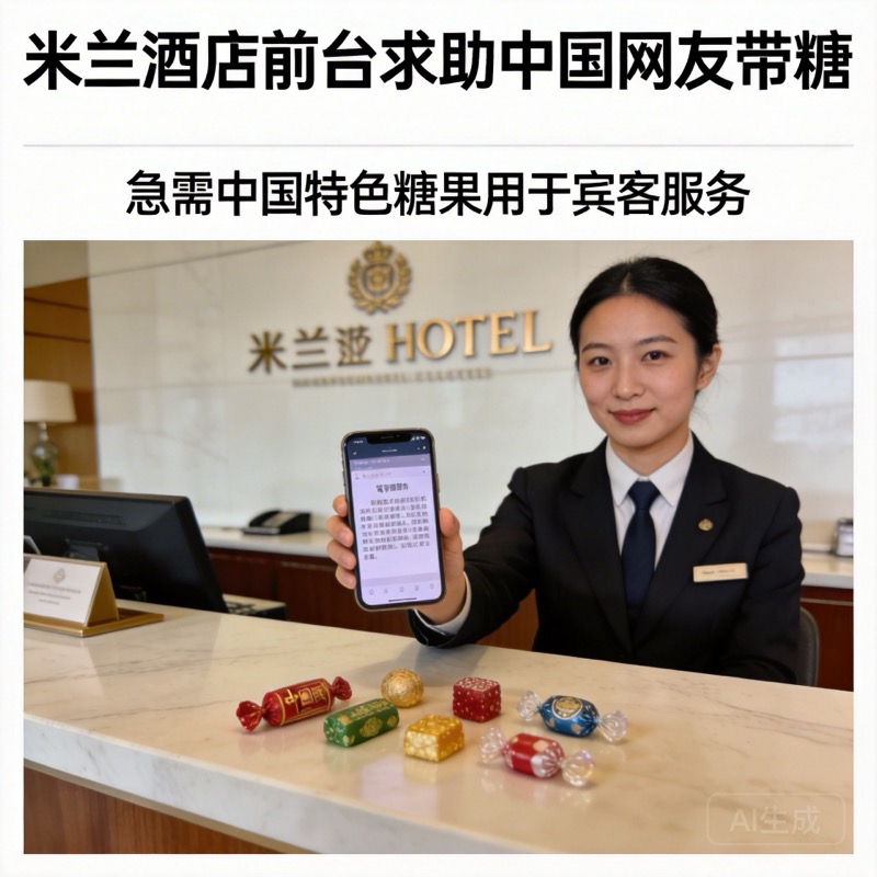 米兰酒店前台求中国网友帮忙带糖-中商网-做国内商业门户第一平台 米兰酒店前台求中国网友帮忙带糖-中商网-做国内商业门户第一平台