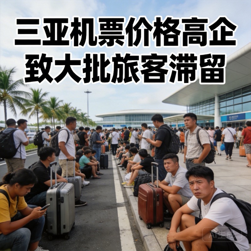 大批旅客因机票太贵滞留三亚-中商网-做国内商业门户第一平台 大批旅客因机票太贵滞留三亚-中商网-做国内商业门户第一平台