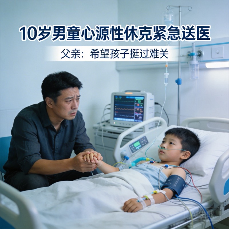10岁男童心源性休克进ICU 父亲发声-中商网-做国内商业门户第一平台 10岁男童心源性休克进ICU 父亲发声-中商网-做国内商业门户第一平台