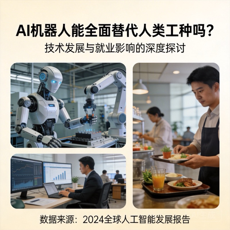 AI机器人能全面替代人类工种吗-中商网-做国内商业门户第一平台 AI机器人能全面替代人类工种吗-中商网-做国内商业门户第一平台