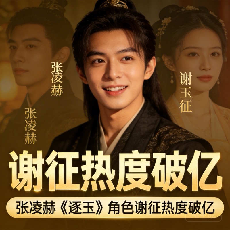 张凌赫《逐玉》角色谢征热度破亿-中商网-做国内商业门户第一平台 张凌赫《逐玉》角色谢征热度破亿-中商网-做国内商业门户第一平台