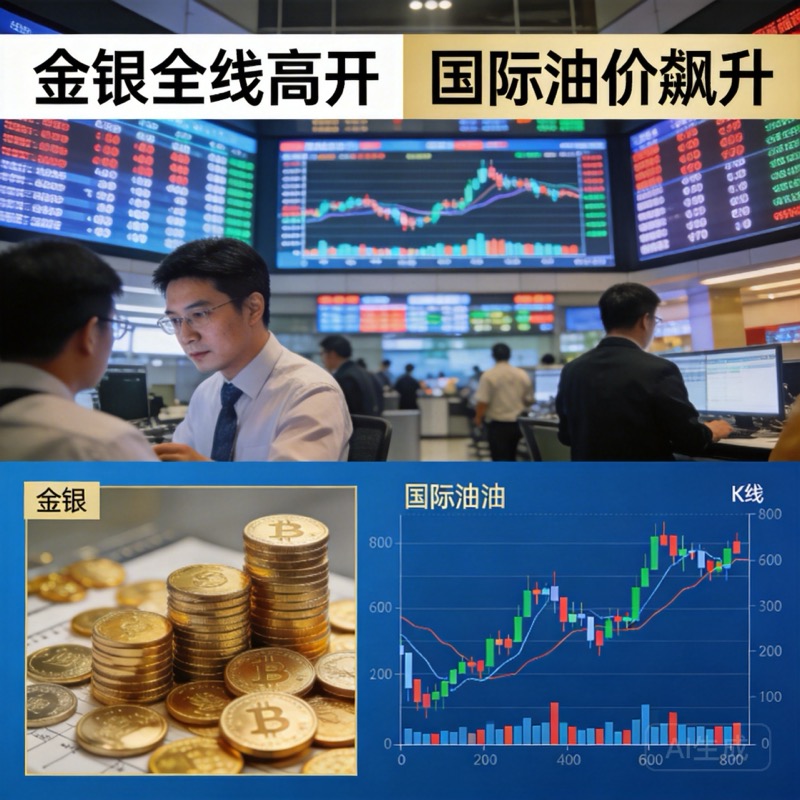 金银全线高开 国际油价飙升-中商网-做国内商业门户第一平台