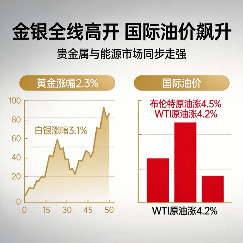 金银全线高开 国际油价飙升-中商网-做国内商业门户第一平台