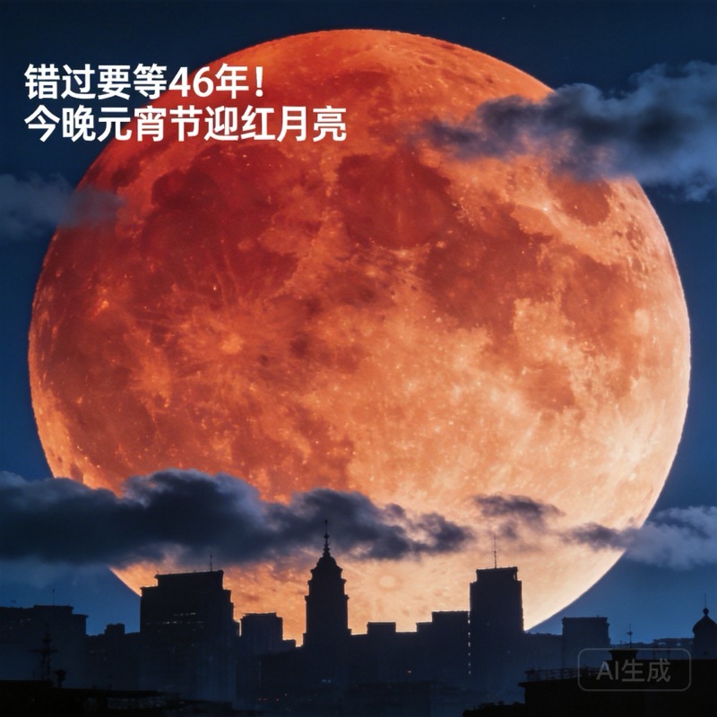 错过要等46年!今晚元宵节迎红月亮-中商网-做国内商业门户第一平台 错过要等46年!今晚元宵节迎红月亮-中商网-做国内商业门户第一平台