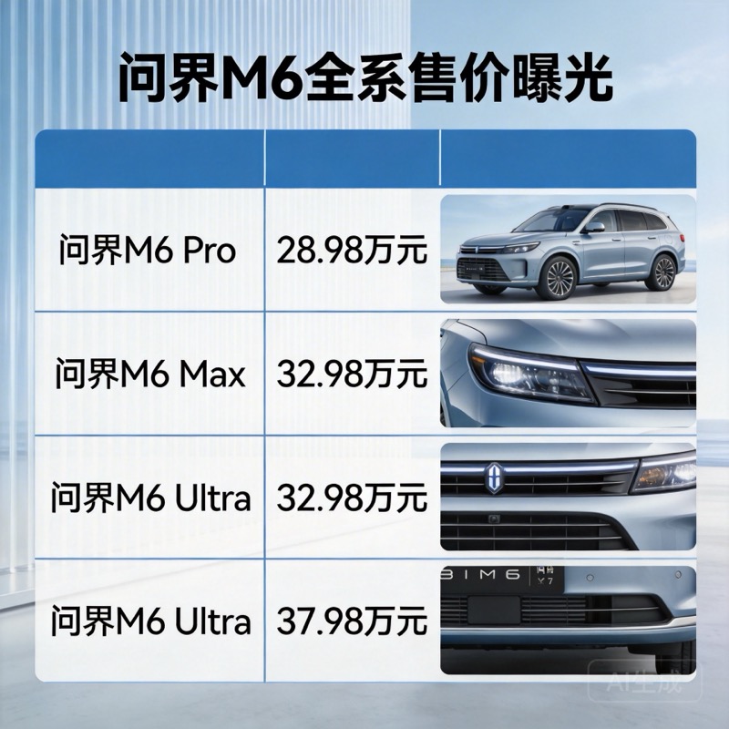 问界M6全系售价曝光-中商网-做国内商业门户第一平台 问界M6全系售价曝光-中商网-做国内商业门户第一平台